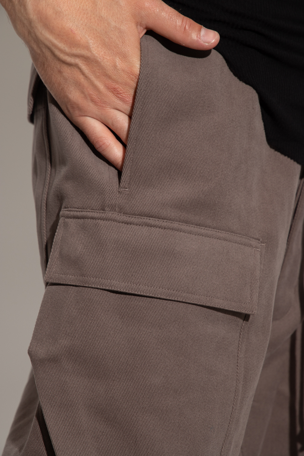 Rick Owens Cargo shorts | Tecnologias New era T-shirt à